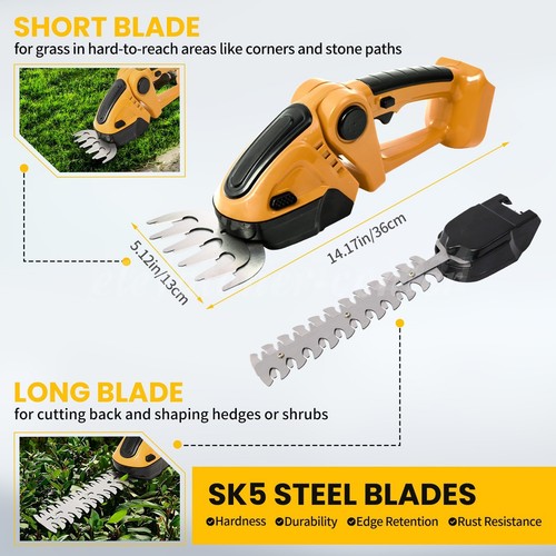 Cordless electric mini hedge - cordless,