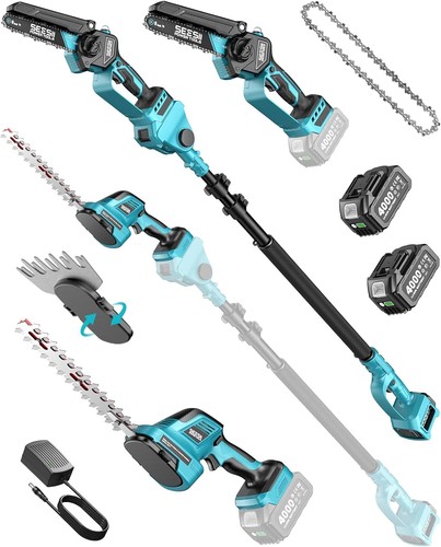 Cordless pole saw bush - in, 1