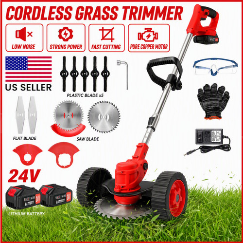 Cordless string trimmer 24v - cordless,
